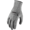 Lift Safety Latex Gloves, Staryarn, A4, Crinkle, XL, Knit Wrist, 13 Gauge