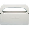 Hospeco 1/2 Fold Plastic Toilet Seat Cover Dispenser 16&quot; x 3-1/4&quot; x 11-1/2&quot;, White - HOSHG12