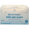 Health Gards Toilet Seat Covers, White 250 Covers/Pack 20/Case - HOSHG5000CT