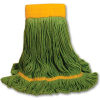 Large Echomop Looped-End Recycled Fibers Wet Mop, Green 12/Pack - BWK1200LCT