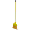 42" Poly Bristle Angler Broom, Yellow 12/Pack - UNS932M