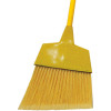 42" Poly Bristle Angler Broom, Yellow 12/Pack - UNS932M