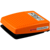 Linemaster 971-SO Aquiline Foot Switch, Momentary, Orange, plastic