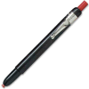 Listo Marking Pencil, Bold Marker Point Type, Red Lead, Black Barrel, 12/Dozen