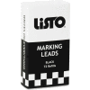 Listo Marking Pencil Refill, Black, 72/Box