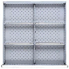 SC Drawer Layout, 6 Compartments 11.5"W x 5" H