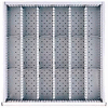 SC Drawer Layout, 18 Compartments 3.5"W x 5" H