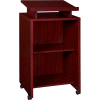 Regency Mobile Podium / Lectern in Mahogany Finish