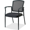 Lorell® Breathable Mesh Guest Chair - Black