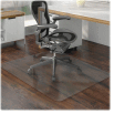Lorell® Office Chair Mat for Hard Floor - 60"L x 46"W - Straight Edge - Clear