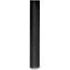 Lorell® Peninsula Post - 3-1/2" Dia. x 28-1/2"H - Black - Essentials Series
