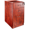 Lorell® Pedestal - 16"W x 22"D x 28-1/4"H - Cherry - Essentials Series
