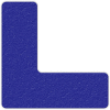 Floor Marking Tape, Blue, L Shape, 25/Pkg., LM110B