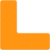 Floor Marking Tape, Orange, L Shape, 25/Pkg., LM110N