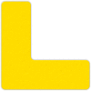 Floor Marking Tape, Yellow, L Shape, 25/Pkg., LM110Y