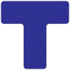 Floor Marking Tape, Blue, T Shape, 25/Pkg., LM130B