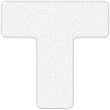 Floor Marking Tape, White, T Shape, 25/Pkg., LM130W