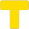 Floor Marking Tape, Yellow, T Shape, 25/Pkg., LM130Y