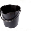 LPD Trade ESD Conductive 4 Gallon Bucket with Handle, Black - C80101