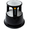 LPD Trade Static Dissipative Kick Step Stool W/ 3 Conductive Spring Loaded Casters - C8000