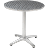 Premier Hospitality Round 28 Inch Stainless Steel Table
