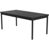 Correll Library Tables 30"W x 48"L x 29"H - Black Granite