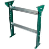 H-Stand Support for Ashland 24" OAW Skatewheel & 22" BF Roller Conveyor - 19-1/2" to 31"H