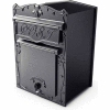 QualArc Kingsbury Mailbox LSF-LS03 - Front Access Wall/Column Mount 12"W x 13"D x 17"H Black