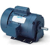 Leeson Motors-1/2HP, 115/208-230V, 1725RPM, TEFC, Resilient Mount, 1.15 SF, 66 Eff.