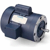 Leeson Motors-.5HP, 115/208-230V, 1140RPM, TEFC, C Face Mount, 1.0 SF, 59.5 Eff.