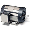 Leeson Motors Motor Washdown Motor-3/4HP, 208-230/460V, 1725RPM, TENV, RIGID C, 1.15 SF
