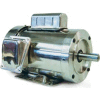 Leeson Motors Motor Washdown Motor-1.5HP, 115-208/230V, 1800RPM, TEFC, RIGID C, 1.15 SF, 75 Eff.