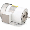 Leeson Motors Motor Washdown Motor-5HP, 208-220/460V, 1750RPM, TEFC, RIGID C, 1.15 SF, 87.5 Eff.