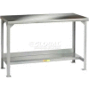 Little Giant® WSS2-3048-36 16 Guage Workbench 304 Stainless Steel - 48"W x 30"D