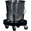 Graham-Field 3267 Stainless Steel Kick Bucket and Stand Set, 12.5 Quart Capacity