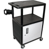 A/V Presentation Station w/ Cabinet - 24x18x41