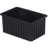 LEWISBins ESD-Safe Divider Box DC2080xL - 16-1/2"L x 10-29/32"W x 8"H - Pkg Qty 6