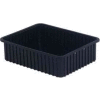 LEWISBins ESD-Safe Divider Box DC3060xL - 22-13/32"L x 17-13/32"W x 6"H - Pkg Qty 4