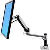 Ergotron® LX Desk Monitor Arm, Polished Aluminum