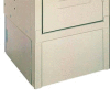 Lyon Anchoring Angle For 15"D Lockers NF5873 - Galvanized