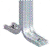 Lyon Locker Bench Aluminum Pedestals NF58202 No Top, Price for Pack of 2
