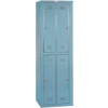 Lyon Apparel Locker DD6304WPLA - 4 Person w/ Padlocks - Gray