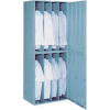 Lyon 8 Hanging Garment Widebody Locker w/ Turn Lock DD6408WTL - Gray