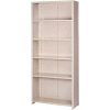 Lyon Steel Shelving 18 Gauge 48"W x 12"D x 84"H Closed Style 6 Shelves Gy Starter
