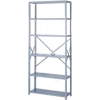 Lyon Steel Shelving 22 Gauge 36"W x 18"D x 84"H Open Style 6 Shelves Py Starter