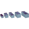 Lyon Steel Shelf Box PP8116 - 5-21/32"W x 11-1/4"D x 4-5/16"H, Putty