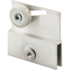 Prime-Line M 6054 Frameless Sliding Shower Door Top Bracket, 3/4", Plastic Wheel, Steel Ball Bearing