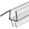 Prime-Line M 6258 -1 Frameless Shower Door Bottom Seal, 3/8 in. x 36 in., Vinyl, Clear