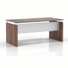 Safco® Medina 63"W Rectangle Straight Desk 63"W x 36"D x 29-1/2"H Brown Sugar