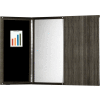 Safco® Medina Series Presentation Board Gray Steel